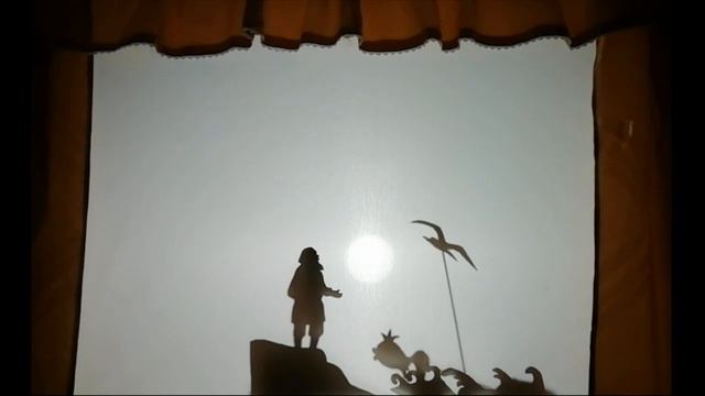 Театр теней по мотивам сказки А. С. Пушкина "Сказка о рыбаке и рыбке" смотреть онлайн