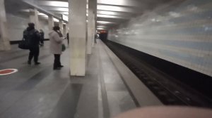 переход на сокольническую линию  поездка проспект Вернадского- юго-западная //20 апреля 2022