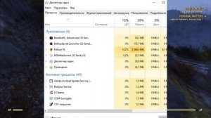 Fallout 76 / Фоллаут 76 B.E.T.A на слабом ноутбуке