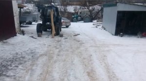 передний нож отвал для трактора мтз с балочным передком своими руками