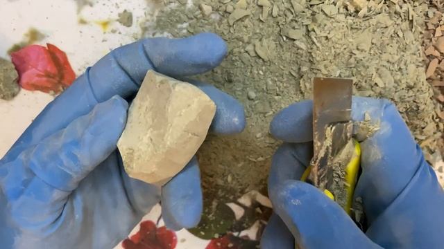 Розовая и голубая узбечка. Чистка глины. Как зародилась идея завести свой канал? смотреть онлайн