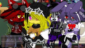 FNAF 1 Reacts To: “Five Nights At Freddy’s 1 Song” | FNAF | (Gacha Club)