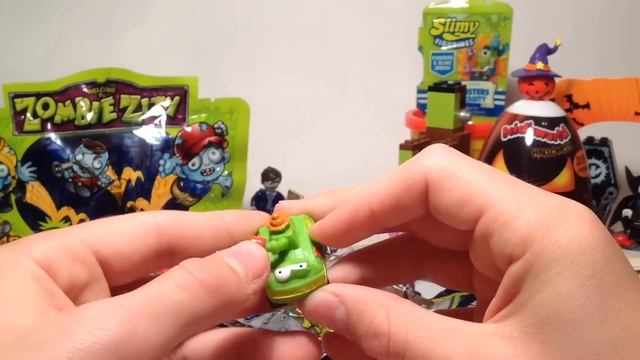 Открываем много сюрпризов МОНСТРЫ ХЭЛЛОУИН (ПЛЕЙ-ДО тыква, ЗОМБИ, Трэш Монстрики, LEGO минифигурки) смотреть онлайн