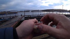 Рыбалка на Десногорском водохранилище зимой, в лютую оттепель. (декабрь 2023)