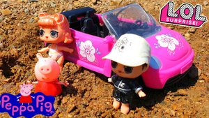 Свинка Пеппа, Катя и Макс ЛОЛ на речке