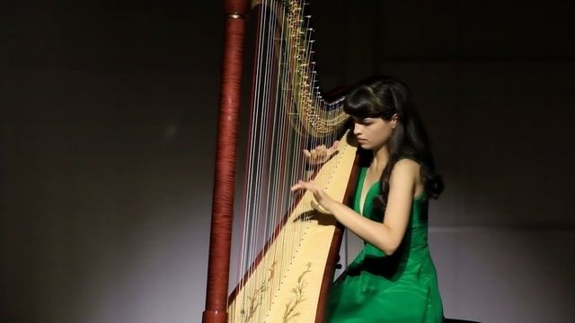 F. Liszt - H. Renie  "Un Sospiro"  Maria Mikhailovskaya Harp