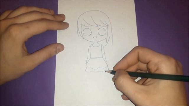 Как нарисовать очаровательную девочку?