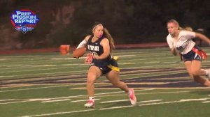 Girls Flag Football: OLP 21, Mater Dei 13