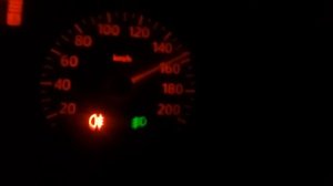 Рено Логан 1.4.Разгон до максимальной скорости.