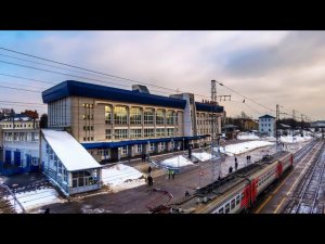 Город Ковров. На железнодорожном вокзале.