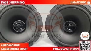 Nakamichi NSE-1628 6.5‘’ 2-WAY Coaxial Speakers 250W Car Speaker Speaker Kereta Speaker SOUND TEST