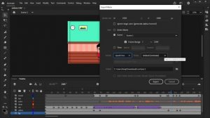 how to export animation in adobe animate | how to export video in animate cc