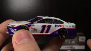 2021 DENNY HAMLIN FEDEX FREIGHT TOYOTA CAMRY DIECASTBUFFET NASCAR DIECAST REVIEW 1/64