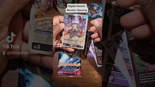 Digimon TCG Digital Hazard card pack opening. Packs bought at The Village Hidden in the Meadows