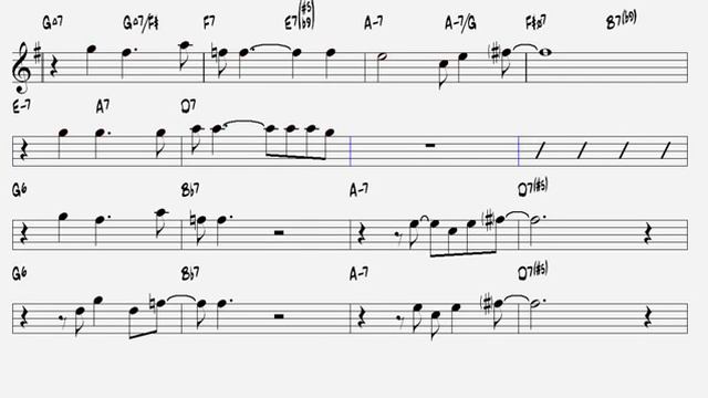 The Lady Is A Tramp Richard Rodgers 1936 Alto Sax смотреть онлайн