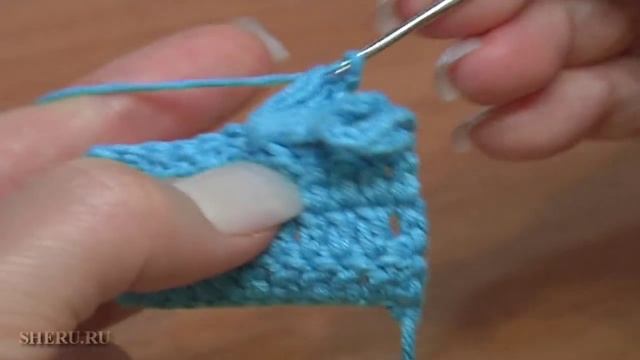 Вязание крючком Урок 11 Способ 5 Вязание попкорна или кукурузного зерна или кулечка смотреть онлайн