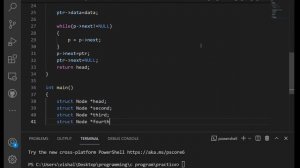 HOW TO INSERTION OF ELEMENT IN END OF THE LINKED LIST IN DATA STRUCTRUE IN C // #C #CODING #C++