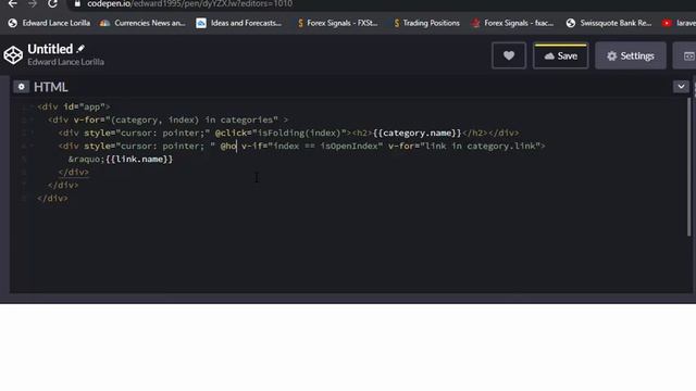 【Vue js】folding menu expand and collapse example смотреть онлайн
