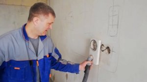 Насадка пылеудаления для ударной коронки(самоделка).