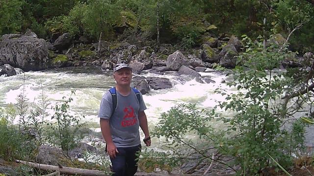 Алтай 2017 Водопад Учар на реке Чульча смотреть онлайн