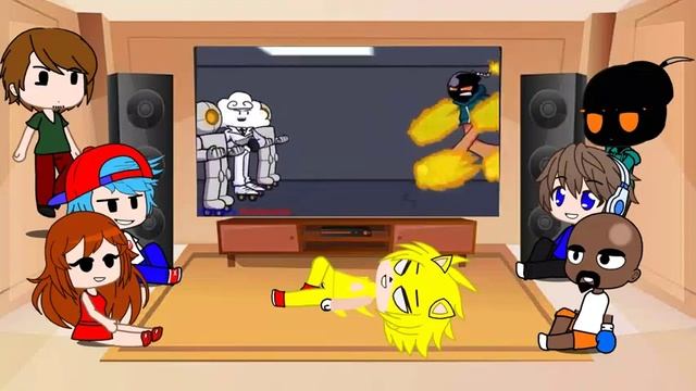 Fnf react to Whitty Fire fight Part 3! (Gacha club) смотреть онлайн