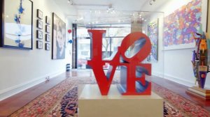 Robert Indiana's "LOVE" at Corridor Contemporary Philadelphia