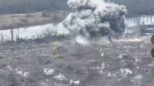 Вот так сегодня выглядят Крынки, где все еще находится плацдарм ВСУ