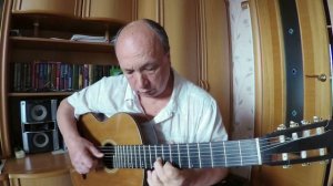 Михаил Высотский "Пряха" Семиструнная гитара Seven-string guitar
