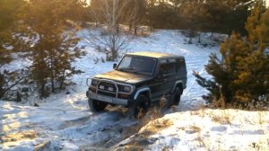 Toyota Prado 78 на горке. Тест проходимости