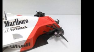McLaren MP4/4 1988 - Ayrton Senna - F1- Papercraft - Papermodel