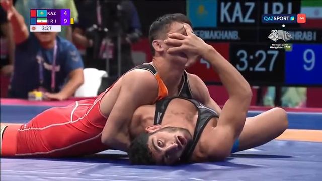 Мейржан Шермаханбет будет бороться за "золото" Азиатских игр смотреть онлайн