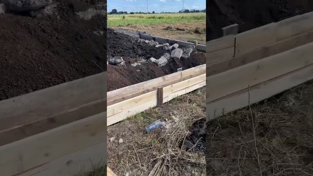 Фундамент под Каркасный дом баня гараж смотреть онлайн