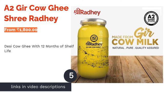 🌵 10 Best Cow Ghee Brands in India смотреть онлайн