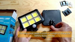 Separate Solar Wall Lamp