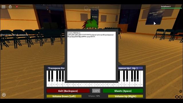 Gravity Falls Roblox Piano [] Violin Verison[] смотреть онлайн