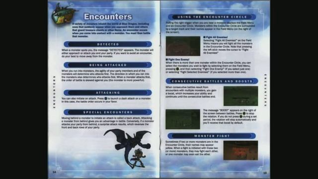 Blue Dragon - Game Manual (XBOX360) (Instruction Booklet) смотреть онлайн