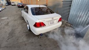 Звук выхлопа Toyota Crown Athlete GRS184 Rosso Modello