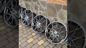 Style HRE FF10 7.5J ET38 Hyper Black