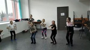 Занятие в театральной студии "Овация"