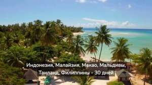 Безвизовые страны для россиян в 2023 году