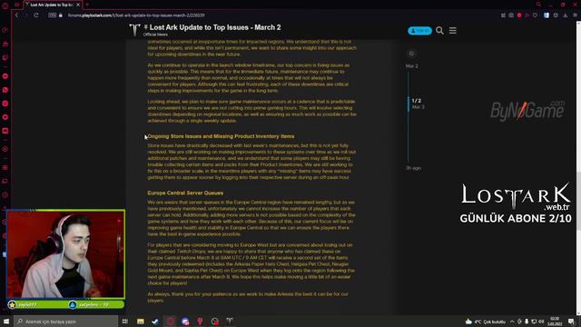 LOST ARK | GÜNCELLEME DETAYLARI 03.03.2022 | #Amazon #LostArk смотреть онлайн