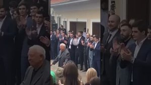 Свадьба дочери главы КБР Казбека Кокова и Султана Кучмезова / Танцует Виолетта Кокова / Нальчик