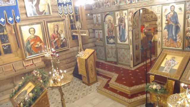 Молебен Дмитрию Солунскому смотреть онлайн