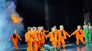 Образцовый коллектив эстрадно-спортивного танца "Эдельвейс" (7-10 лет) с танцем "Зажигай"