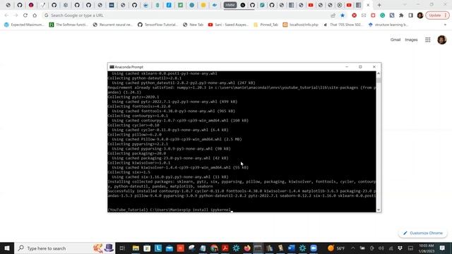 Creating Python virtual environment using Python and Jupyter lab