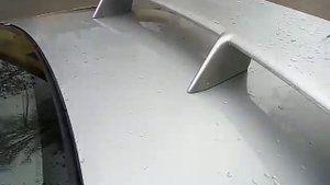 Установка спойлера на Лансер.