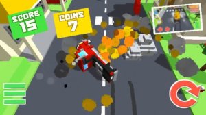 CROSSY BRAKES СУМАСШЕДШАЯ ГОНКА  и ПОПРОБУЙ НЕ ВРЕЗАТЬСЯ