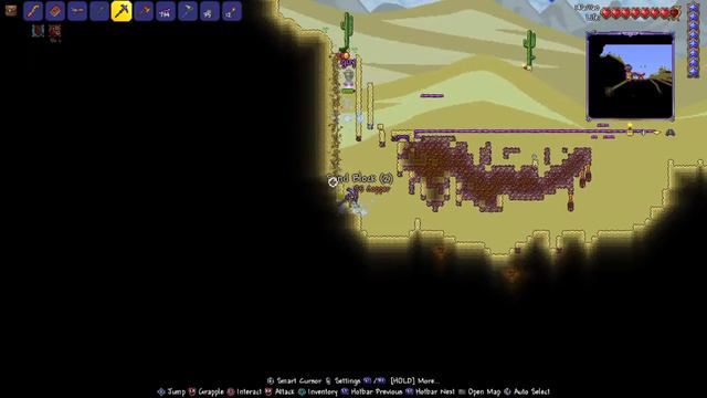 Terraria 1.4 PS4 Sand glitch смотреть онлайн