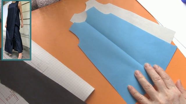 Сарафан с запАхом. Моделируем стильный сарафан..mp4 смотреть онлайн