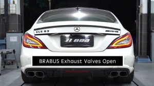 BRABUS EXHAUST For BENZ W218 CLS63